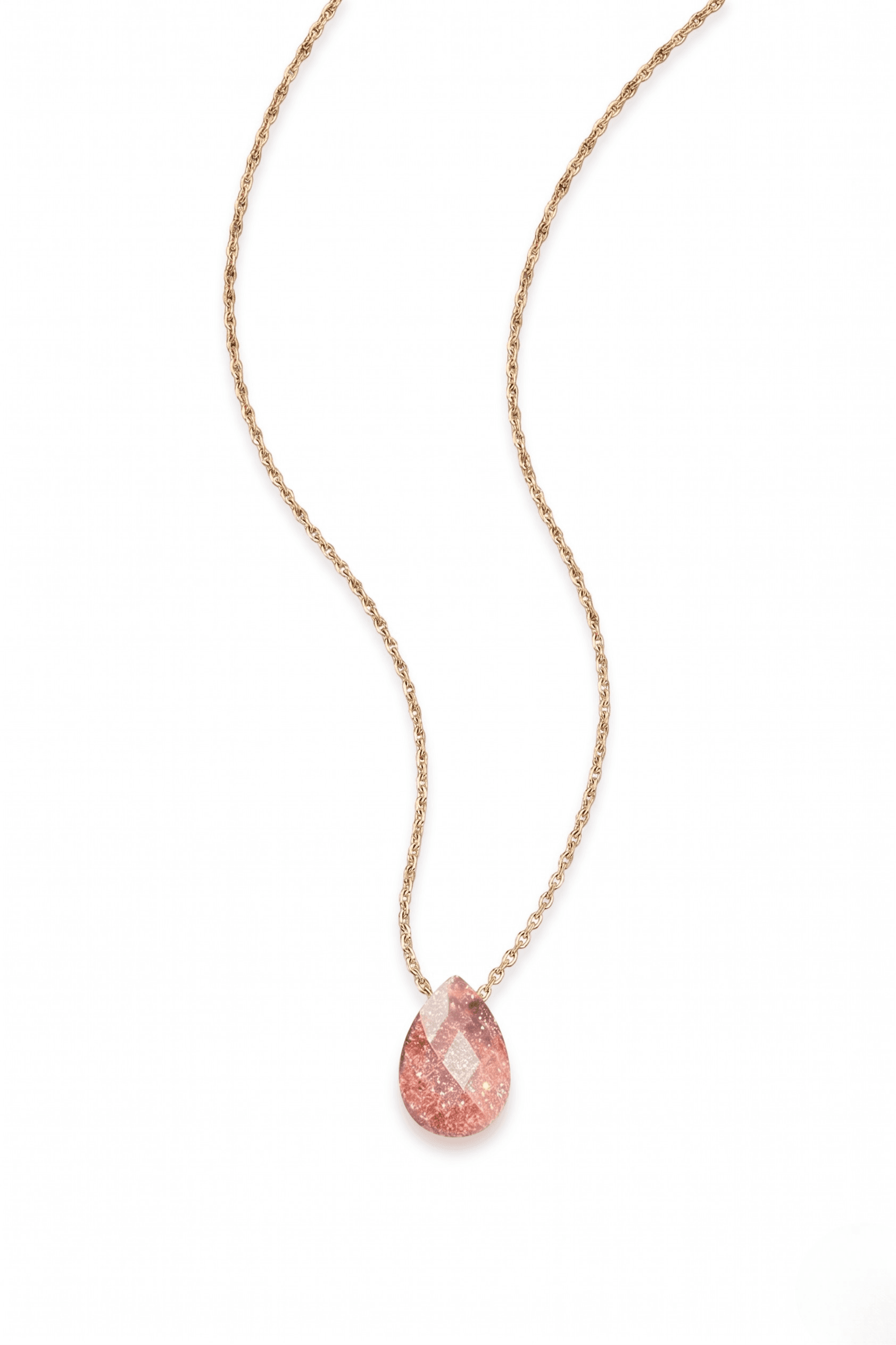 Celestial Sunstone Glow kolye
